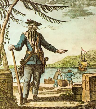 Captain Blackbeard and his life as Edward Teach the Pirate!